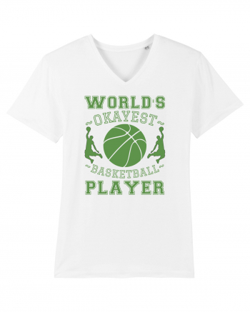 World'S Okayest Basketball Player White