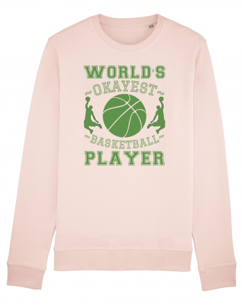 World'S Okayest Basketball Player Candy Pink