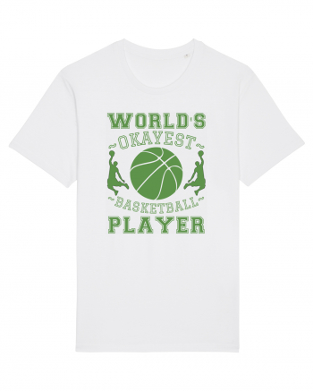 World'S Okayest Basketball Player White