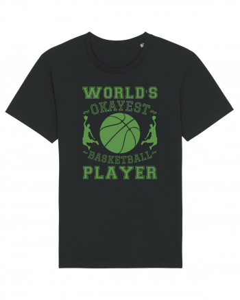 World'S Okayest Basketball Player Black