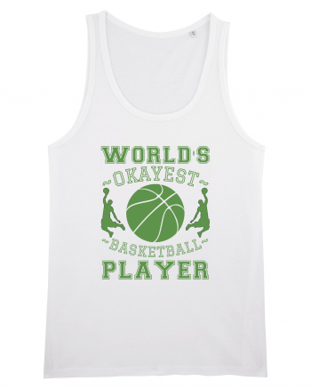 World'S Okayest Basketball Player White