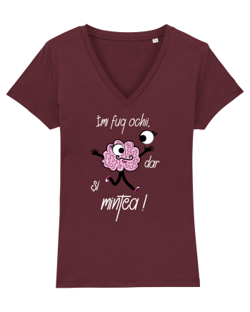 Îmi fug ochii, dar și mintea Burgundy