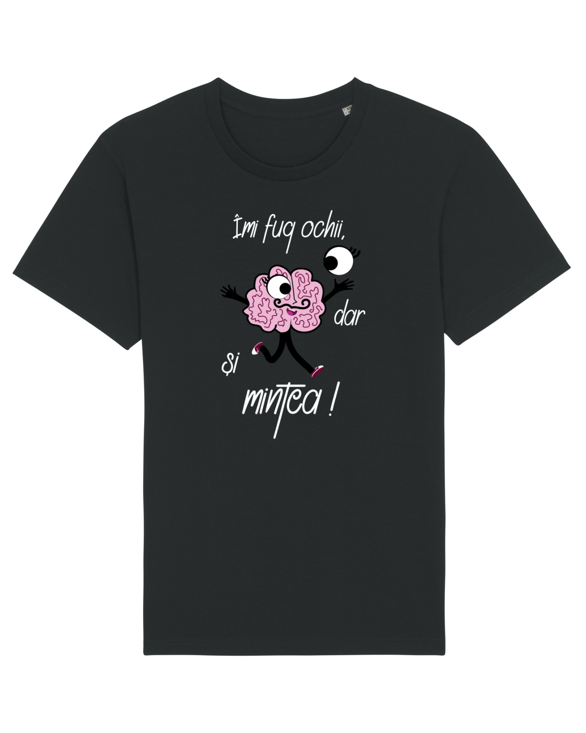 Tricou mânecă scurtă Unisex Rocker Black