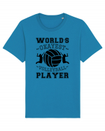 World'S Okayest Volleyball Player Tricou mânecă scurtă Unisex Rocker