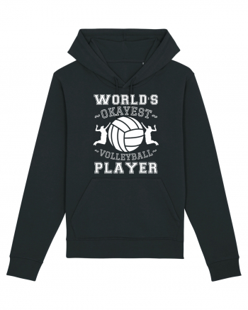 World'S Okayest Volleyball Player Black