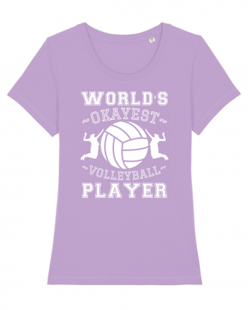 World'S Okayest Volleyball Player Lavender Dawn