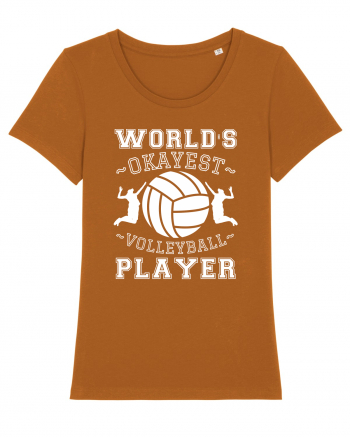 World'S Okayest Volleyball Player Roasted Orange