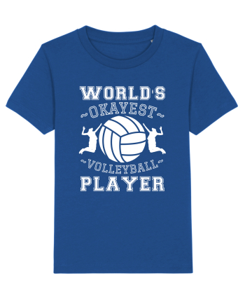 World'S Okayest Volleyball Player Majorelle Blue