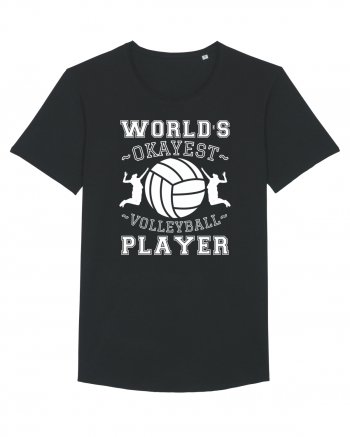 World'S Okayest Volleyball Player Black