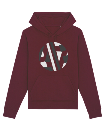 Abstract Ball Burgundy