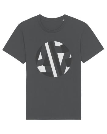 Abstract Ball Anthracite