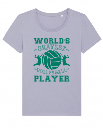 World'S Okayest Volleyball Player Lavender