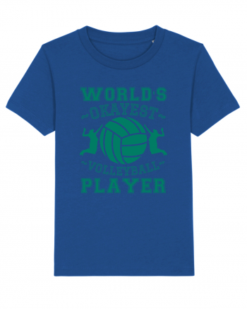 World'S Okayest Volleyball Player Majorelle Blue