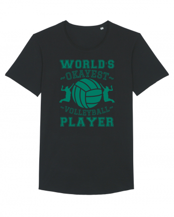 World'S Okayest Volleyball Player Black