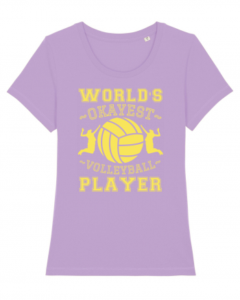 World'S Okayest Volleyball Player Lavender Dawn