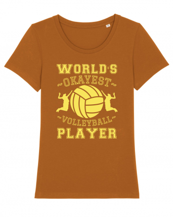 World'S Okayest Volleyball Player Roasted Orange