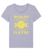 World'S Okayest Volleyball Player Tricou mânecă scurtă guler larg fitted Damă Expresser