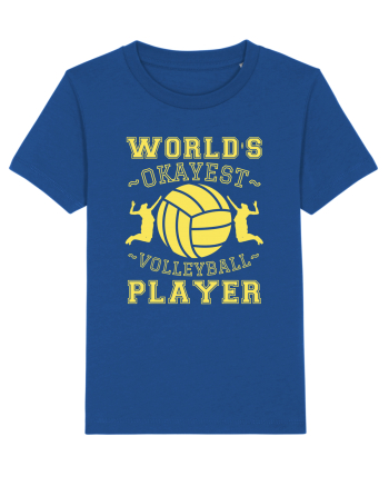 World'S Okayest Volleyball Player Majorelle Blue