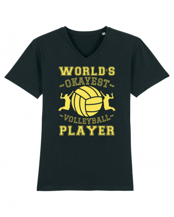 World'S Okayest Volleyball Player Black