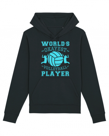 World'S Okayest Volleyball Player Black