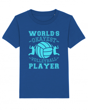 World'S Okayest Volleyball Player Majorelle Blue