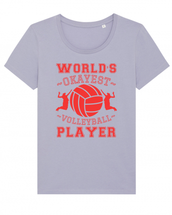 World'S Okayest Volleyball Player Lavender