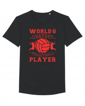 World'S Okayest Volleyball Player Black