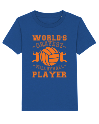 World'S Okayest Volleyball Player Majorelle Blue