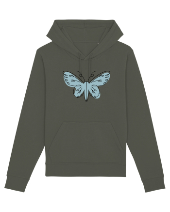Abstract Butterfly Khaki