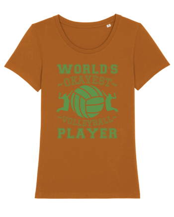 World'S Okayest Volleyball Player Roasted Orange