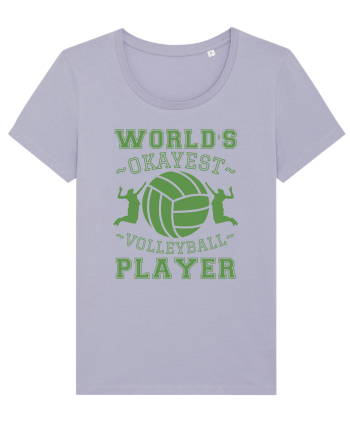 World'S Okayest Volleyball Player Lavender