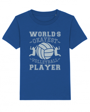 World'S Okayest Volleyball Player Majorelle Blue