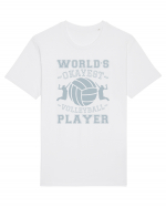 World'S Okayest Volleyball Player Tricou mânecă scurtă Unisex Rocker