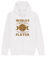 World'S Okayest Volleyball Player Hanorac cu fermoar Unisex Connector