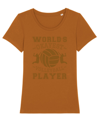 World'S Okayest Volleyball Player Roasted Orange