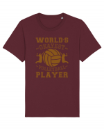 World'S Okayest Volleyball Player Tricou mânecă scurtă Unisex Rocker