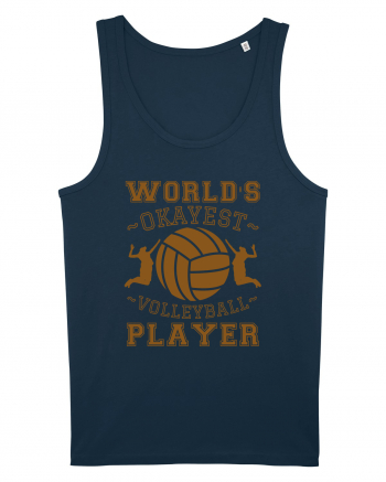 World'S Okayest Volleyball Player Navy