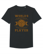 World'S Okayest Volleyball Player Tricou mânecă scurtă guler larg Bărbat Skater