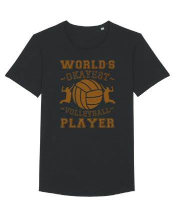 World'S Okayest Volleyball Player Black