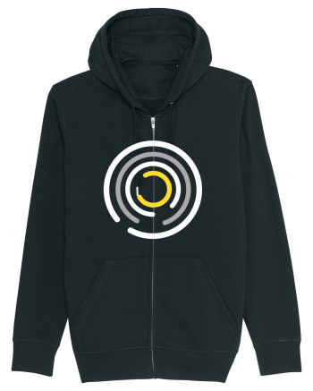 Abstract Circle Black