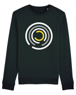Abstract Circle Bluză mânecă lungă Unisex Rise