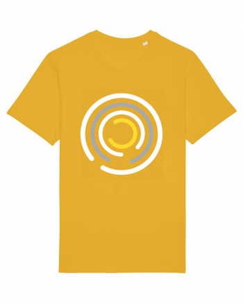 Abstract Circle Spectra Yellow