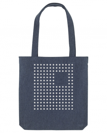 Abstract Dots Midnight Blue