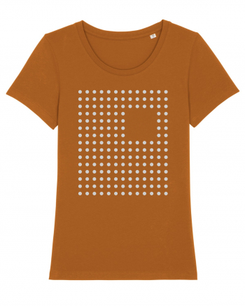 Abstract Dots Roasted Orange