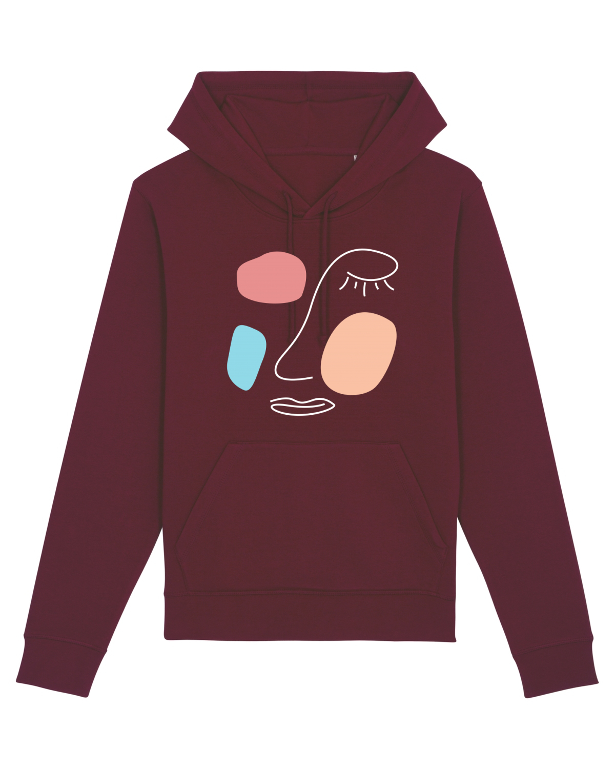 Hanorac Unisex Drummer Burgundy