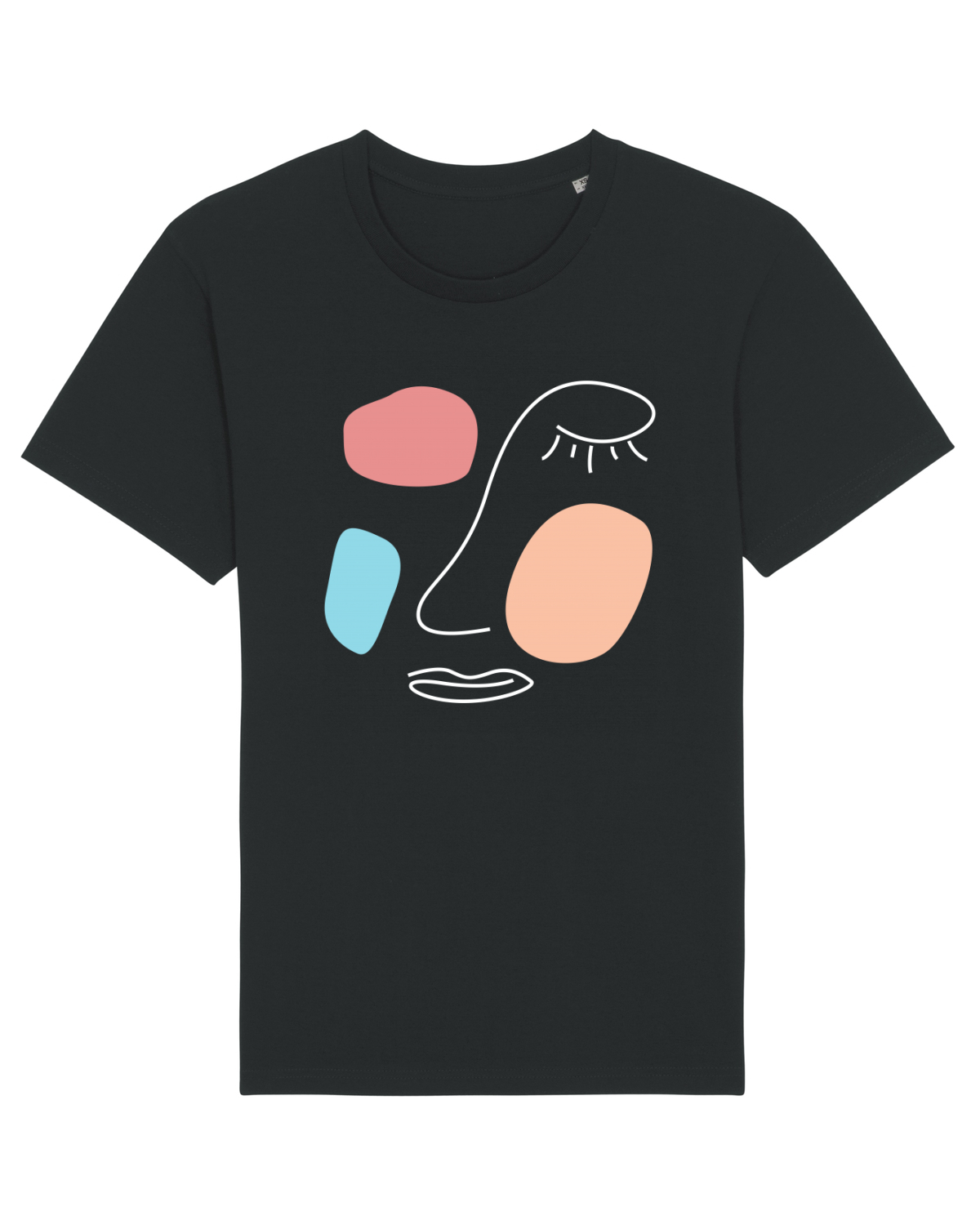 Tricou mânecă scurtă Unisex Rocker Black