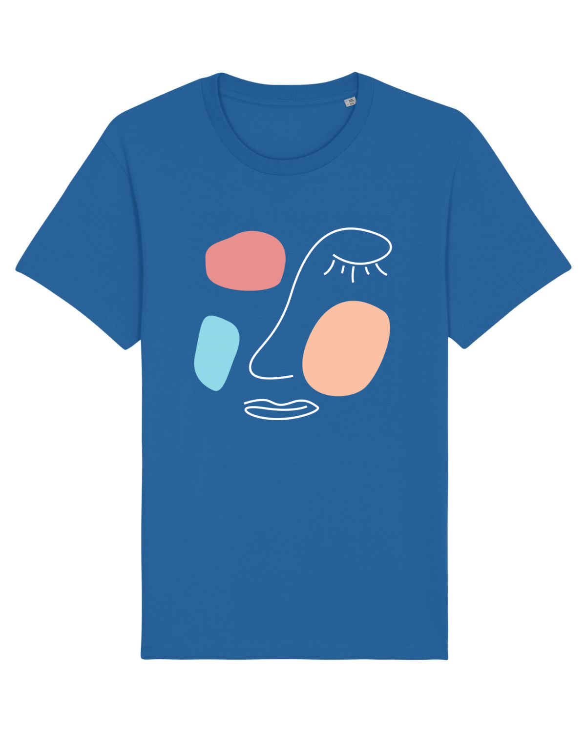 Tricou mânecă scurtă Unisex Rocker Royal Blue