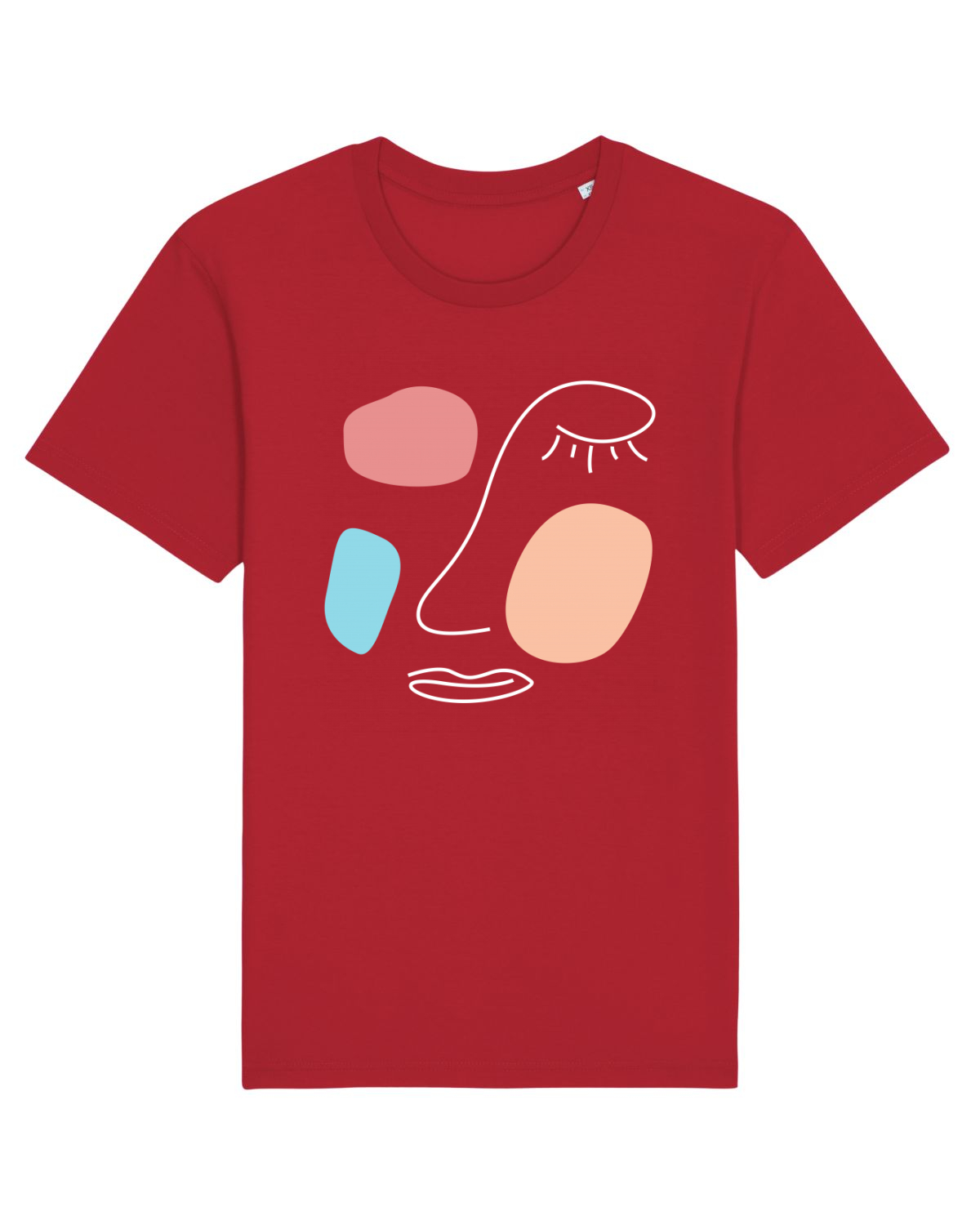 Tricou mânecă scurtă Unisex Rocker Red