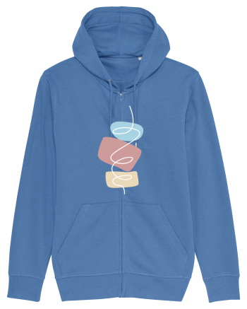 Abstract Fantasy Bright Blue