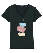 Abstract Fantasy Tricou mânecă scurtă guler V Damă Evoker